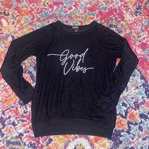 Brand New Buffalo Good Vibes Sweater Shirt Size Small